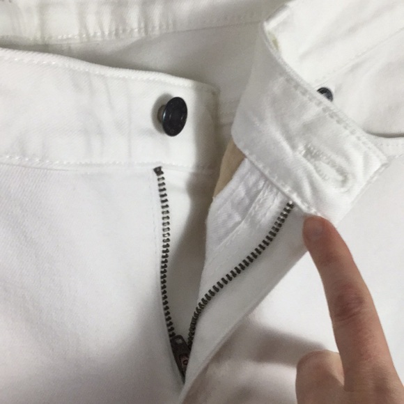 NWOT Talbots signature ankle white jeans! - Picture 4 of 6